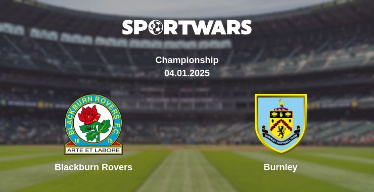 Blackburn Rovers — Burnley watch online for free 04.01.2025