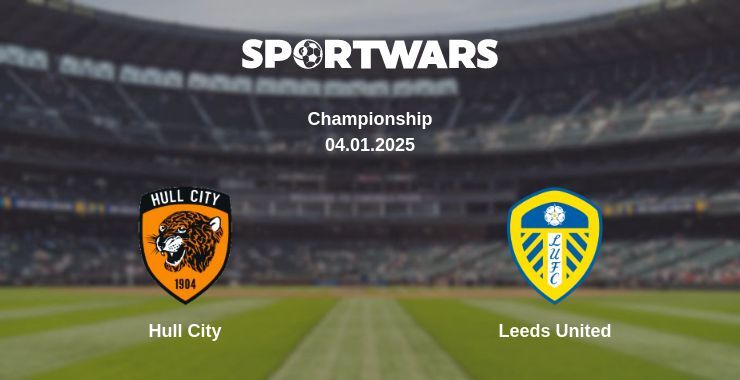 Hull City — Leeds United watch online broadcast, 04.01.2025