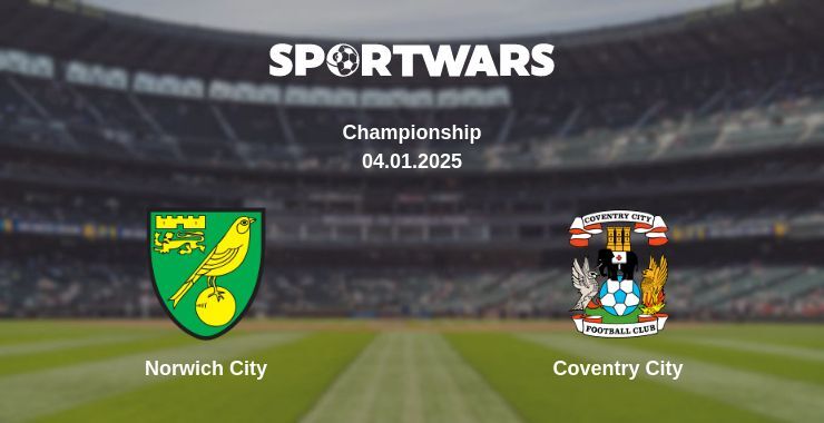 Norwich City — Coventry City watch online for free 04.01.2025