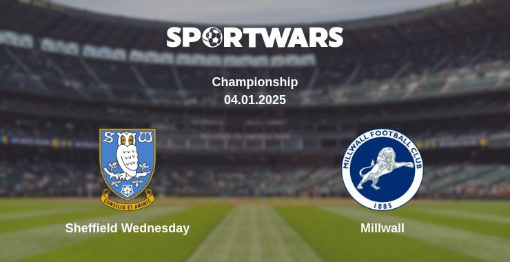 Sheffield Wednesday — Millwall watch online broadcast, 04.01.2025