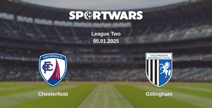 Chesterfield — Gillingham watch online broadcast, 05.01.2025