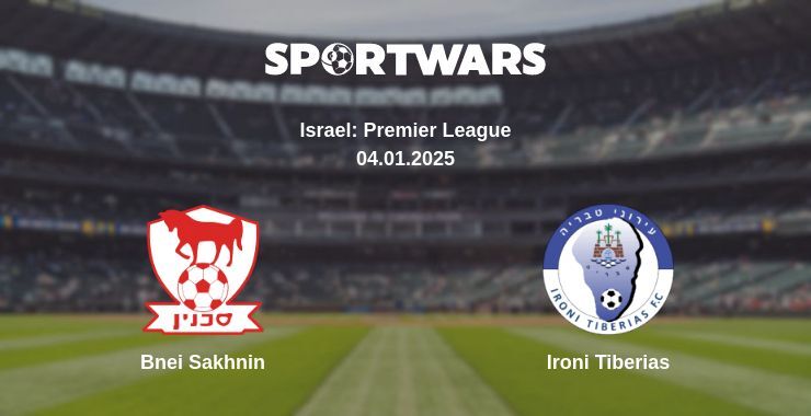 Bnei Sakhnin — Ironi Tiberias watch online broadcast, 04.01.2025