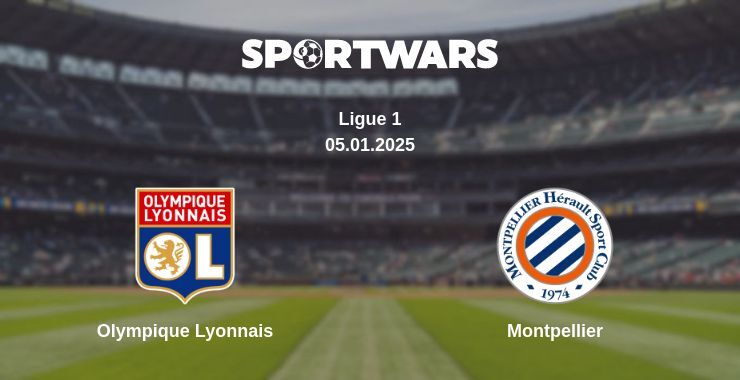 Olympique Lyonnais — Montpellier watch online broadcast, 04.01.2025