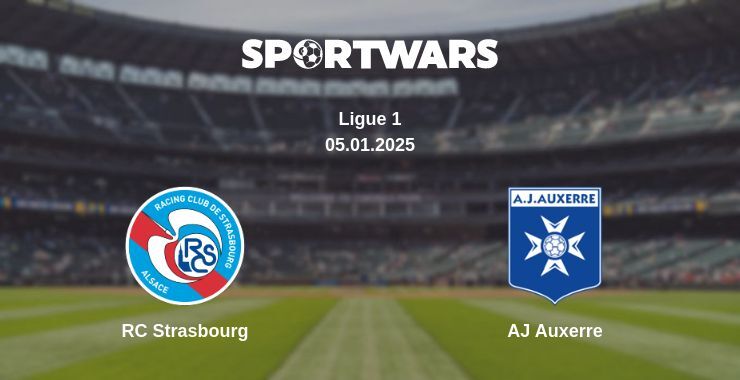 RC Strasbourg — AJ Auxerre watch online for free 05.01.2025