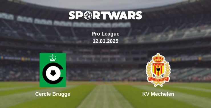 Cercle Brugge — KV Mechelen watch online broadcast, 12.01.2025