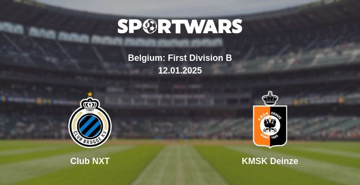 Club NXT — KMSK Deinze watch online broadcast, 12.01.2025