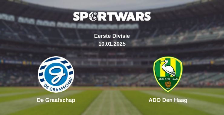 De Graafschap — ADO Den Haag watch online broadcast, 10.01.2025