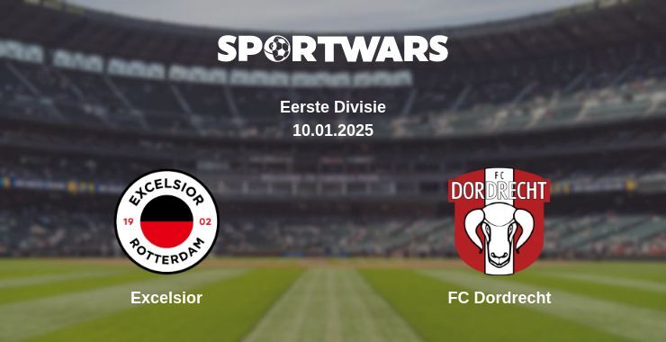 Excelsior — FC Dordrecht watch online broadcast, 10.01.2025