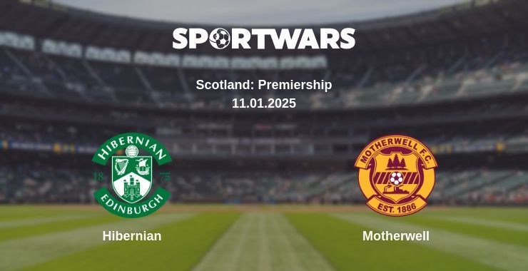 Hibernian — Motherwell watch online broadcast, 11.01.2025