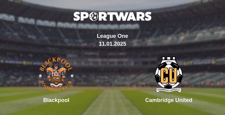 Blackpool — Cambridge United watch online for free 11.01.2025