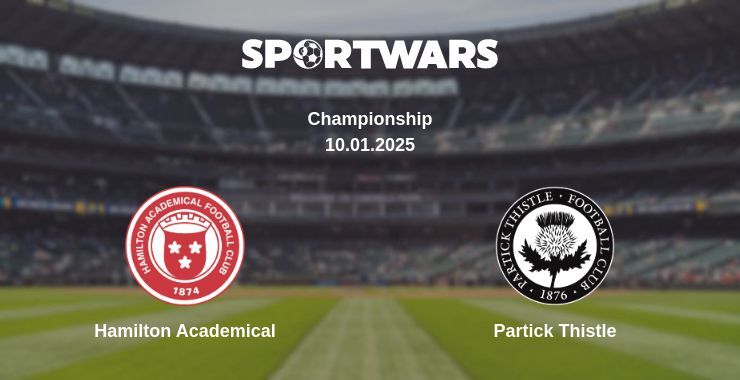 Hamilton Academical — Partick Thistle watch online broadcast, 10.01.2025