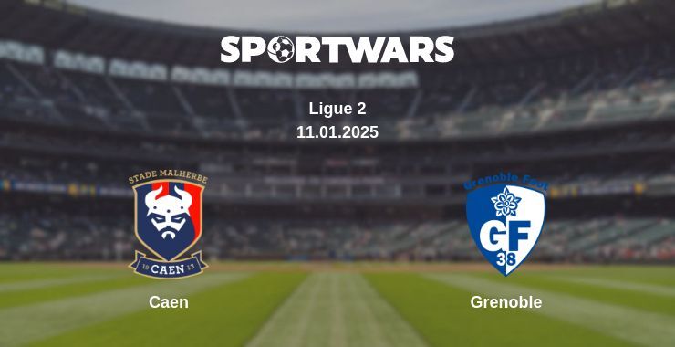 Caen — Grenoble watch online for free 11.01.2025