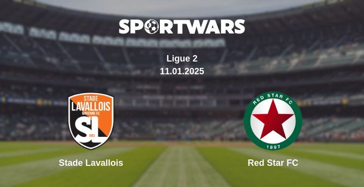 Stade Lavallois — Red Star FC watch online for free 11.01.2025