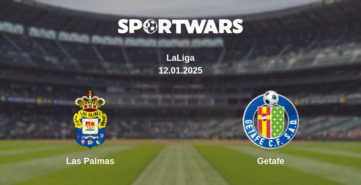 Las Palmas — Getafe watch online broadcast, 12.01.2025