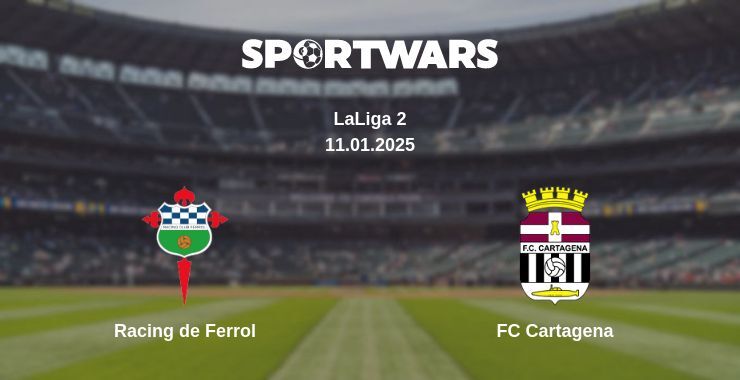 Racing de Ferrol — FC Cartagena watch online broadcast, 11.01.2025