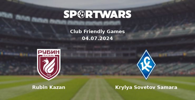 Rubin Kazan — Krylya Sovetov Samara watch online for free 04.07.2024