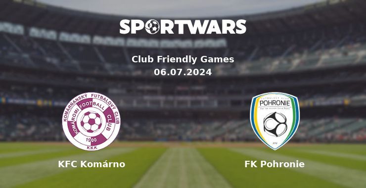 KFC Komárno — FK Pohronie watch online for free 06.07.2024