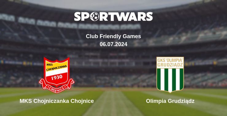 MKS Chojniczanka Chojnice — Olimpia Grudziądz watch online for free 06.07.2024