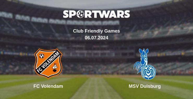 FC Volendam — MSV Duisburg watch online for free 06.07.2024