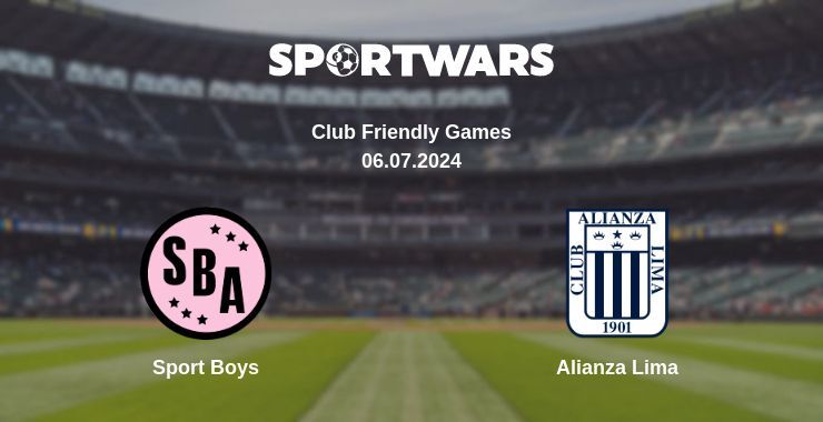 Sport Boys — Alianza Lima watch online for free 06.07.2024