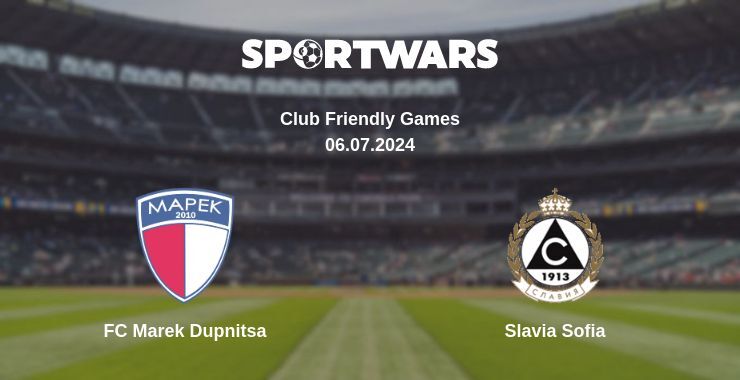 FC Marek Dupnitsa — Slavia Sofia watch online for free 06.07.2024