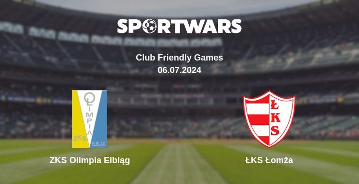 ZKS Olimpia Elbląg — ŁKS Łomża watch online for free 06.07.2024