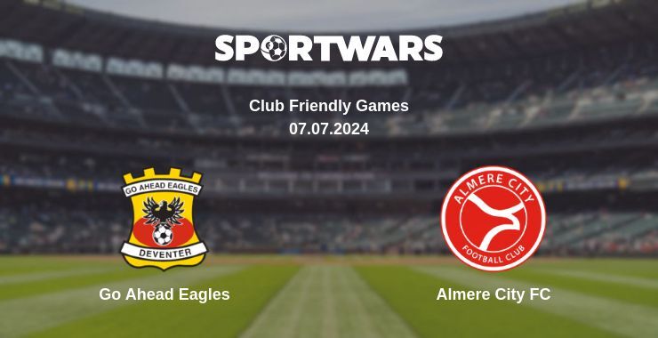 Go Ahead Eagles — Almere City FC watch online for free 07.07.2024