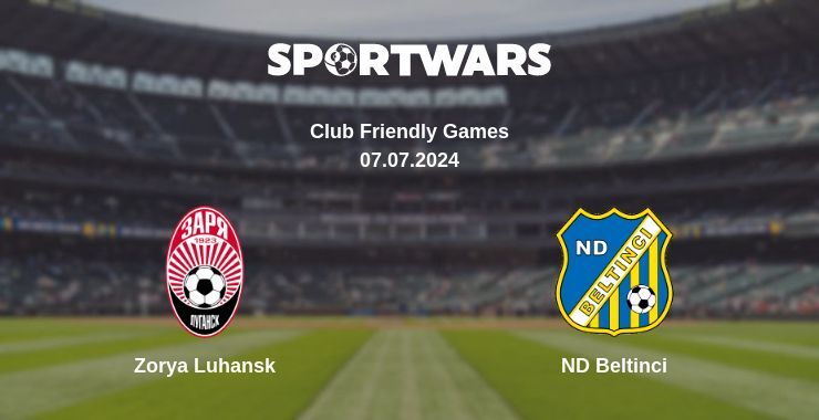 Zorya Luhansk — ND Beltinci watch online for free 07.07.2024