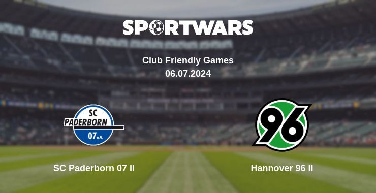 SC Paderborn 07 II — Hannover 96 II watch online for free 06.07.2024