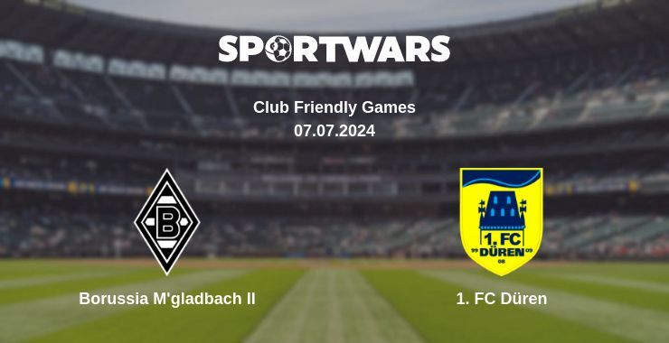 Borussia M'gladbach II — 1. FC Düren watch online for free 07.07.2024