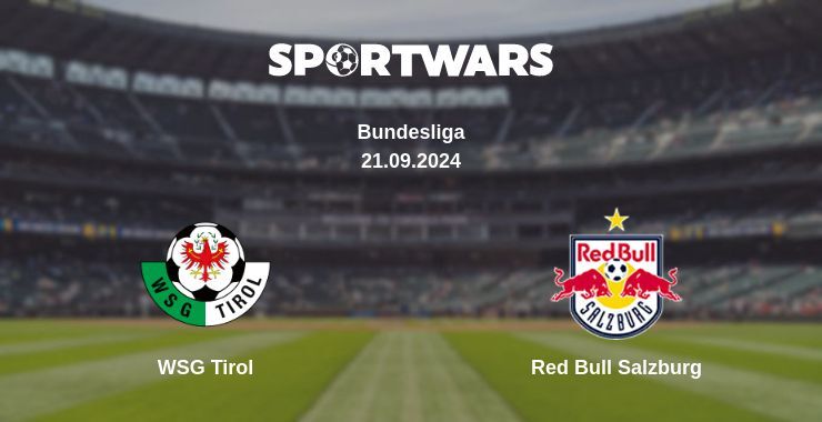 WSG Tirol — Red Bull Salzburg, where to watch online broadcast