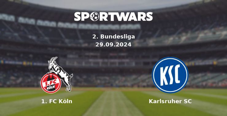 1. FC Köln — Karlsruher SC, where to watch online broadcast