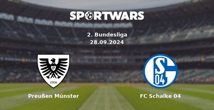 Preußen Münster — FC Schalke 04, where to watch online broadcast