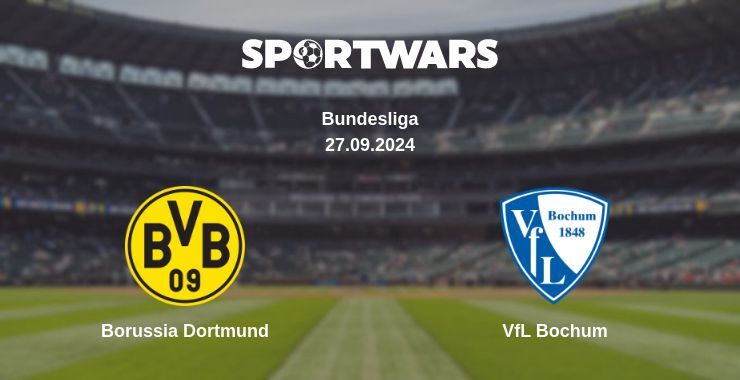 Borussia Dortmund — VfL Bochum, where to watch online broadcast