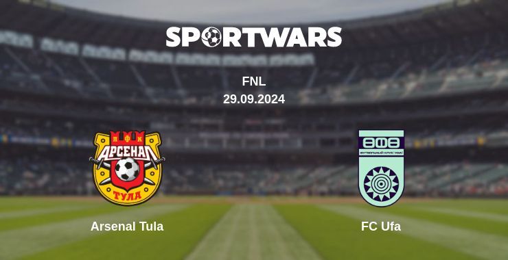 Arsenal Tula — FC Ufa, where to watch online broadcast