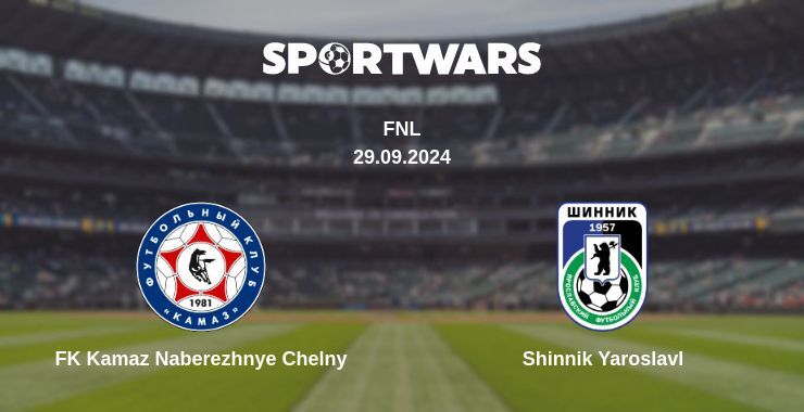 FK Kamaz Naberezhnye Chelny — Shinnik Yaroslavl, where to watch online broadcast