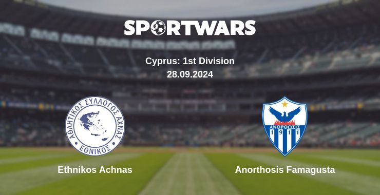 Ethnikos Achnas — Anorthosis Famagusta watch online for free 28.09.2024