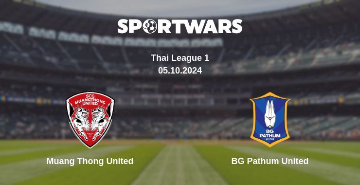 Muang Thong United — BG Pathum United watch online for free 05.10.2024