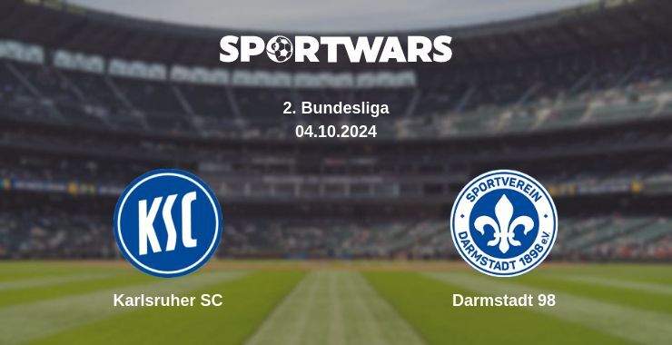 Karlsruher SC — Darmstadt 98, where to watch online broadcast