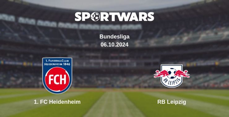 1. FC Heidenheim — RB Leipzig, where to watch online broadcast