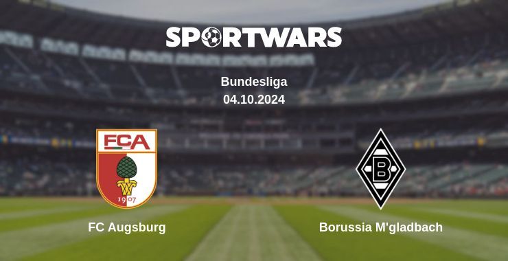 FC Augsburg — Borussia M'gladbach watch online for free 04.10.2024