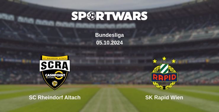 SC Rheindorf Altach — SK Rapid Wien watch online for free 06.10.2024