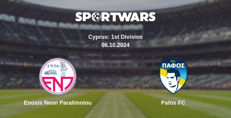 Enosis Neon Paralimniou — Pafos FC watch online for free 06.10.2024