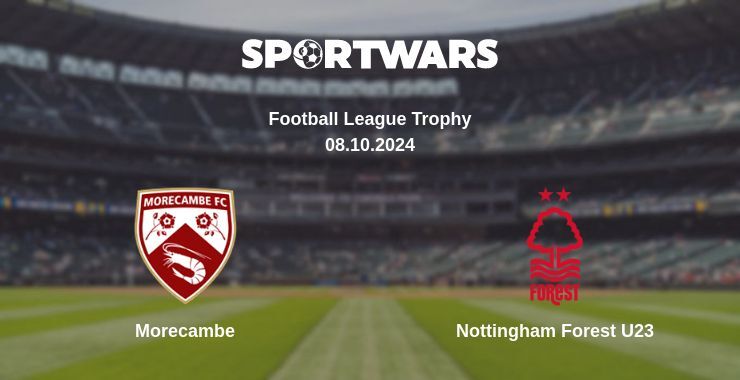 Morecambe — Nottingham Forest U23 watch online for free 08.10.2024