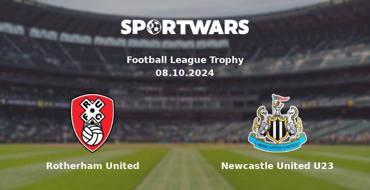 Rotherham United — Newcastle United U23 watch online for free 08.10.2024