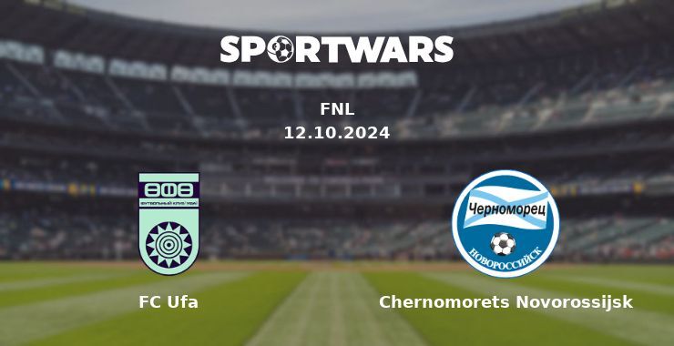 FC Ufa — Chernomorets Novorossijsk watch online for free 12.10.2024