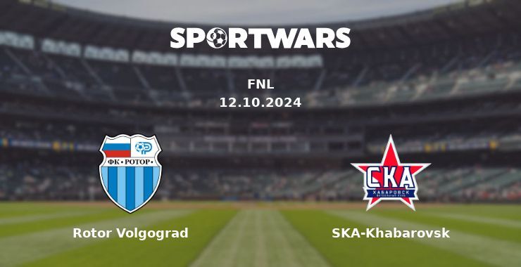 Rotor Volgograd — SKA-Khabarovsk watch online for free 12.10.2024