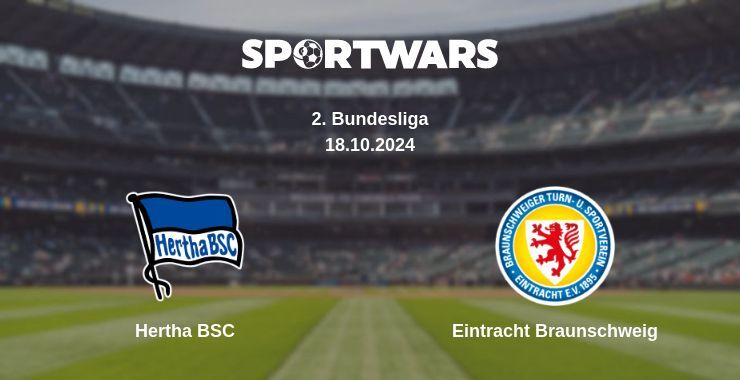 Hertha BSC — Eintracht Braunschweig watch online for free 18.10.2024