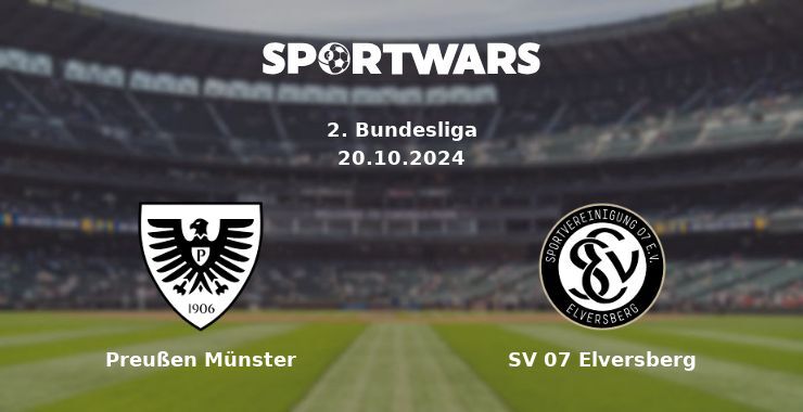 Preußen Münster — SV 07 Elversberg, where to watch online broadcast