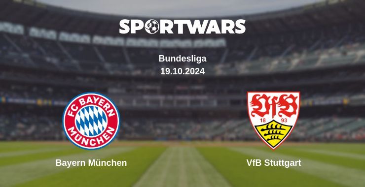 Bayern München — VfB Stuttgart watch online broadcast, 19.10.2024